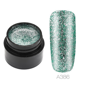 ROSALIND Hybrid Varnishes Gel Nail Polish Set Glitter Platinum Painting Nails Art Poly UV Gellak Top Base Primer For Manicure