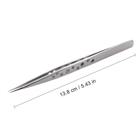 Stainless Steel Eyelash Extension Tweezers VETUS Eyelash Tweezer Non-magnetic Volume Lashes Tools Individual Eyelashes Make Up