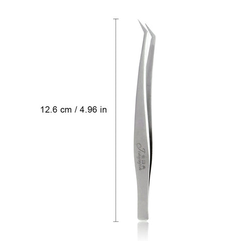 Stainless Steel Eyelash Extension Tweezers VETUS Eyelash Tweezer Non-magnetic Volume Lashes Tools Individual Eyelashes Make Up