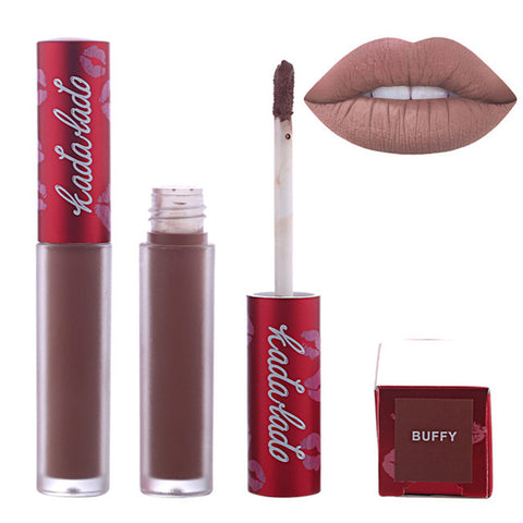 Brand Lip Gloss Waterproof Nude Long Lasting Matte Liquid Lipstick Kit  Red Lip Stick Lip Makeup Lipgloss Beauty Cosmetics Set