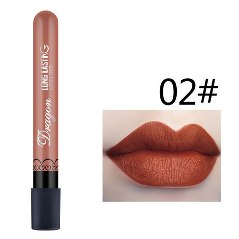 Best Selling Waterproof Lipstick Sexy Vampire lip stick matte velvet lipsticks Red lips color 28 color ladies Makeup cosmetics