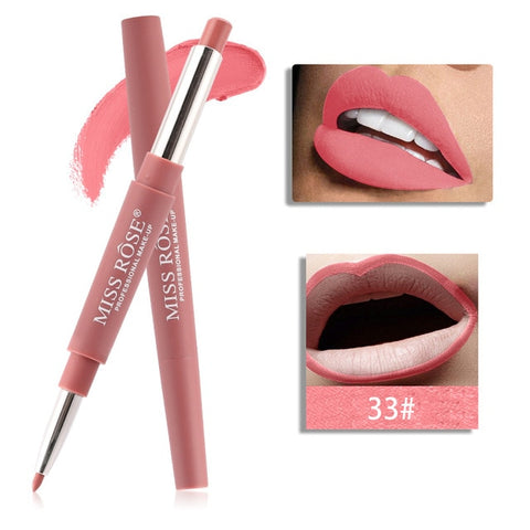 20 color lip makeup lipstick lip liner waterproof long-lasting red lip pencil lipstick nude makeup ladies cosmetics