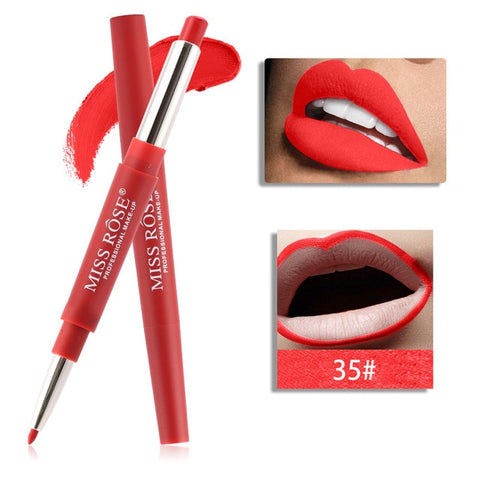 20 color lip makeup lipstick lip liner waterproof long-lasting red lip pencil lipstick nude makeup ladies cosmetics