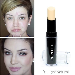 Makeup Base Eye Concealer Cream Stick Makeup Brighten Shadow Waterproof Cover Dark Circle Comestic Long-Lasting Natural 4 Color