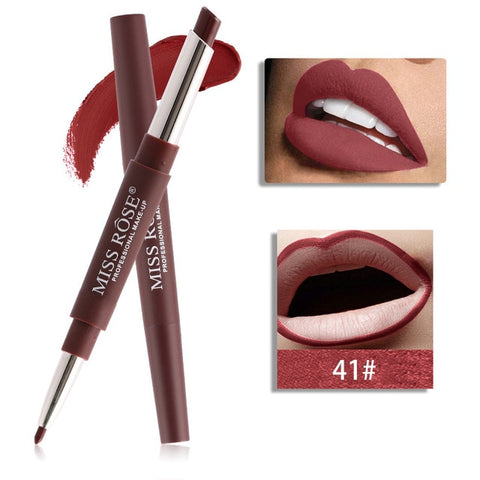 20 color lip makeup lipstick lip liner waterproof long-lasting red lip pencil lipstick nude makeup ladies cosmetics