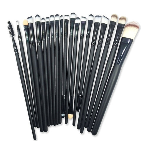 20pcs/set Makeup Brushes Pro Blending Eyeshadow Powder Foundation Eyes Eyebrow Lip Eyeliner Make up Brush Cosmetic Tool