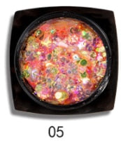 Glitter Powder Eye Makeup Sequins Face Shinny Gel Pigment Flash Heart Star Cream Rainbow Gold Silver Pink Mermaid Flake