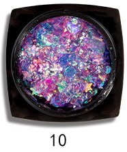 Glitter Powder Eye Makeup Sequins Face Shinny Gel Pigment Flash Heart Star Cream Rainbow Gold Silver Pink Mermaid Flake