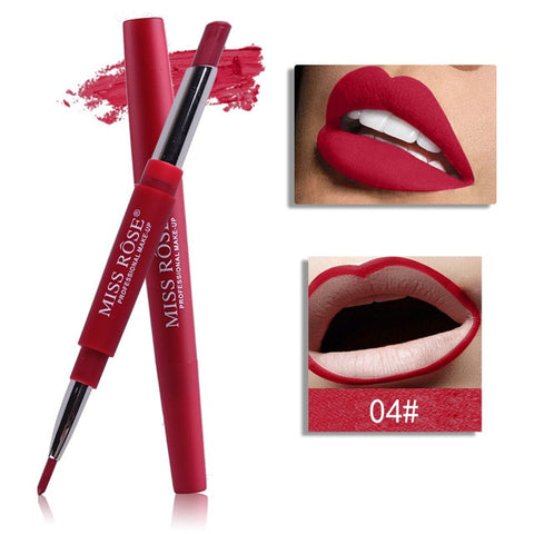 20 color lip makeup  liner waterproof long-lasting red lip pencil lipstick nude makeup ladies cosmetics