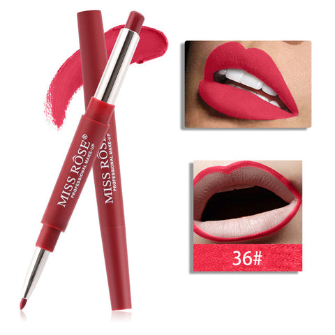 20 color lip makeup  liner waterproof long-lasting red lip pencil lipstick nude makeup ladies cosmetics