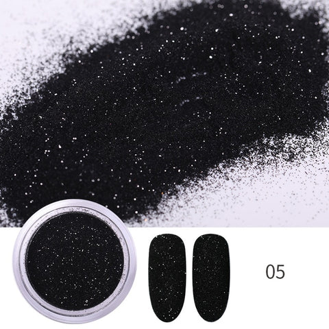 1Box Sugar Nail Powder Holographic Glitter Nail Dust Powder Laser Gradient Nail Pigment Holographic Glitter Nail Art Decoration