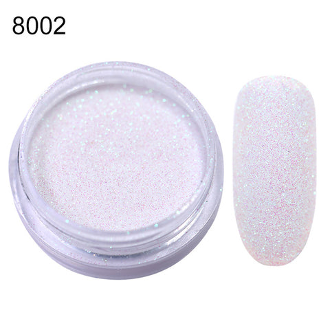 1Box Sugar Nail Powder Holographic Glitter Nail Dust Powder Laser Gradient Nail Pigment Holographic Glitter Nail Art Decoration