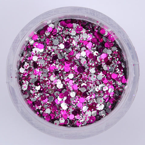 BORN PRETTY 1 Box Holo Nail Flakies Sequins Rose Gold Holographic Powder Paillette DIY Nail Art Decoration