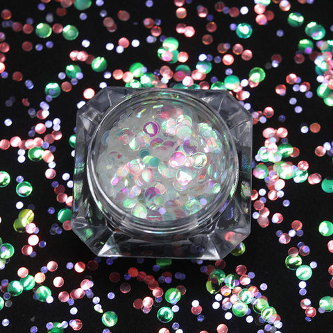 BORN PRETTY 1 Box Holo Nail Flakies Sequins Rose Gold Holographic Powder Paillette DIY Nail Art Decoration