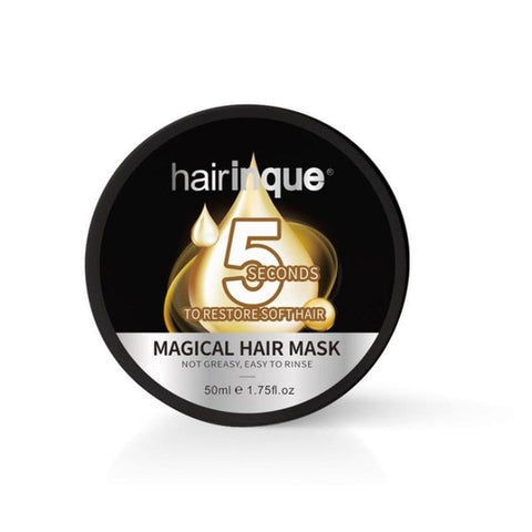 Hairinque Miracle Treatment Hair Mask Moisturizing Nourishing 5 Seconds Repairs Damage Hair Restore Soft Hair Care Mask 50ml