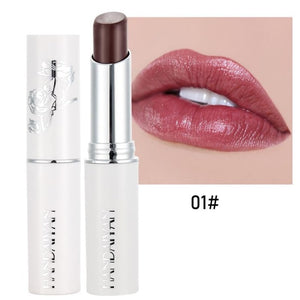 Hot Sales Natural Rose Essence Matte Lipstick Lip Balm Brighten Waterproof Long Lasting Lips Makeup Cosmetics Maquiagem TSLM2