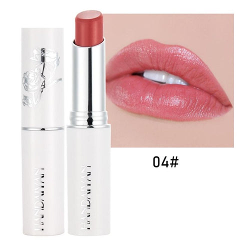 Hot Sales Natural Rose Essence Matte Lipstick Lip Balm Brighten Waterproof Long Lasting Lips Makeup Cosmetics Maquiagem TSLM2