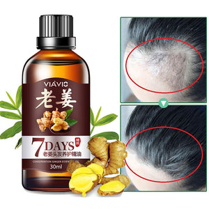 Hair Essential Oil Hair Care Oil Ginger Essence Hairdressing Hair Mask Essential Oil Dry Damaged Hairs Nutrition Drop Ship TSLM1