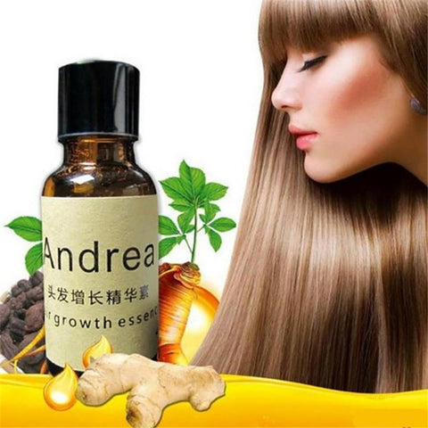 20ml Natural Hair Growth Essence Oil Care Hair Loss Dense Fast Sunburst Restoration Pilatory