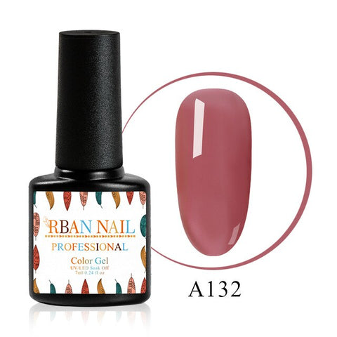 RBAN NAIL Gel Polish Set UV Vernis Semi Permanent Primer Top Coat 7ML Nail Gel Varnish Nail Art Manicure Gel Polishes Nails