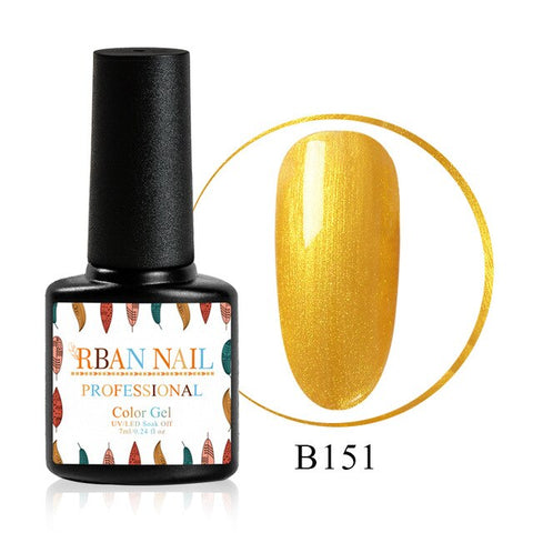 RBAN NAIL Gel Polish Set UV Vernis Semi Permanent Primer Top Coat 7ML Nail Gel Varnish Nail Art Manicure Gel Polishes Nails