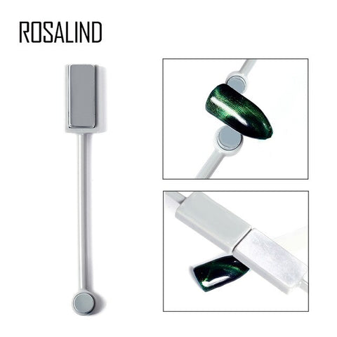 Rosalind UV Cat Eyes Gel Polish Magnet Stick 3D Magical Line Strip Effect Sticks Manicure Nail Arting Tool For Cat Eye Style