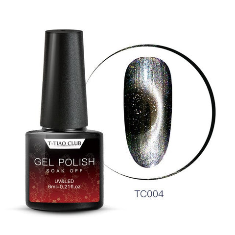 Magnet Chameleon Magnetic Cat Eye Nail Gel Polish Semi Permanant Long Lasting Shining Laser Nail Art Soak Off UV Gel Varnish