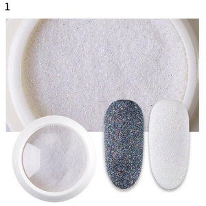 Starry Ultra Thin Nail Glitter Powder Art Decorations Women Manicure Pigment Easy to apply on natural or artificial nails.