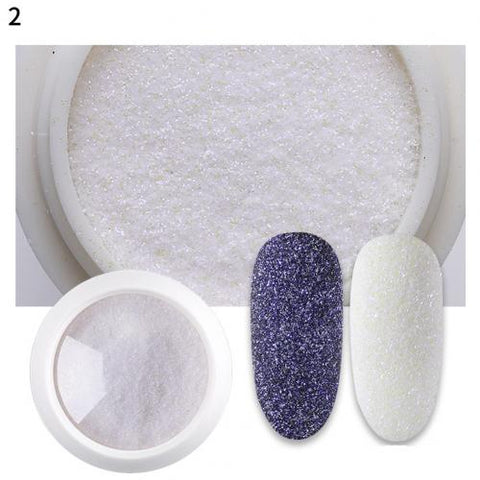 Starry Ultra Thin Nail Glitter Powder Art Decorations Women Manicure Pigment Easy to apply on natural or artificial nails.