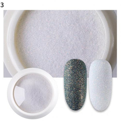 Starry Ultra Thin Nail Glitter Powder Art Decorations Women Manicure Pigment Easy to apply on natural or artificial nails.