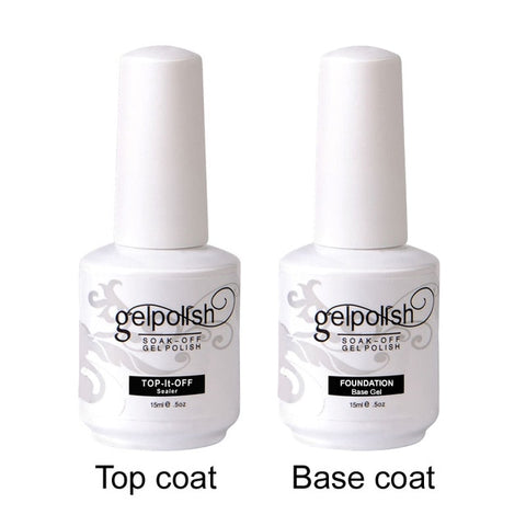 CATUNESS   Topcoat No Wipe Topcoat Gel Polish Non cleansing top coat without sticky layer  Nail Art Acrylic 15 ML UV/LED