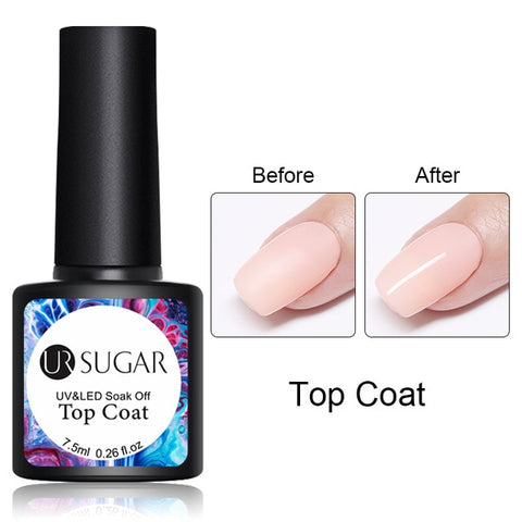 UR SUGAR Thermal Glitter Gel Soak Off UV Gel Polish Holographic Temperature Color-changing Gel Varnish Nail Art Gel Lacquer