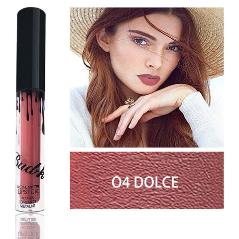 NEW BUD K Brand Liquid Matte Lipstick set lips Pencil Makeup lasting Waterproof Mate lip gloss Cosmetics lip kit batom CANDY K