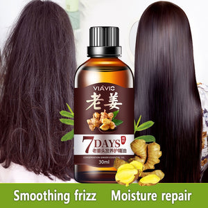 30ML Ginger Effective Hair Growth Essential Oils Hair Care Healthy Liquid Treatment Hair Care Products for Men Women TSLM1