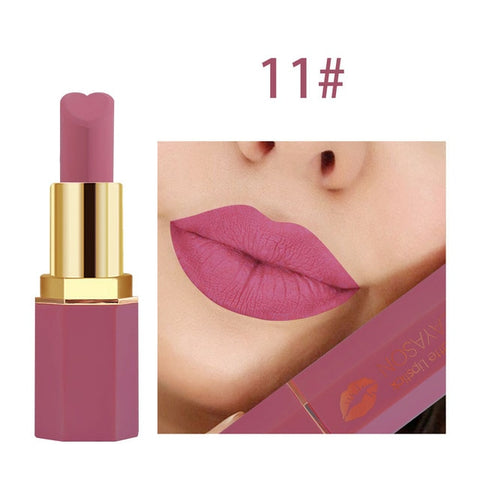 Brand Sexy Velvet Matte Lipstick Lips Makeup Beauty Cosmetics Red Lips Rouge A Levre Waterproof Pigment Nude Matte Lip Stick